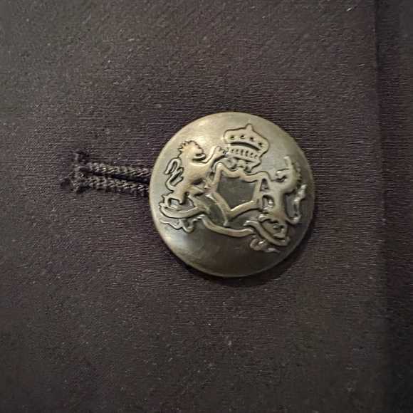 CHARTER CLUB Chic Black Sleeveless Vest with Button Detail/size M - Picture 6 of 8